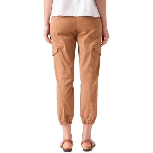 Sanctuary Women’s Rebel Crop Stretch Cotton Cargo Pants Brown Size 28 NWOT - Picture 9 of 10